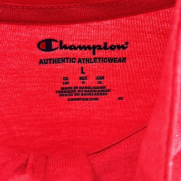 Champion L Nebraska Huskers 3/4 Zip Mock Neck Pullover Collegiate Athleisure - Picture 8 of 9